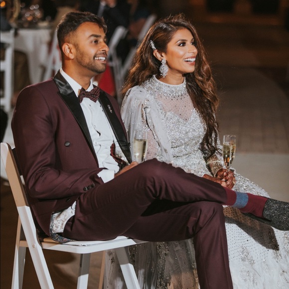 Dapper Burgundy Custom Made Tuxedo with Tail! - Picture 3 of 9